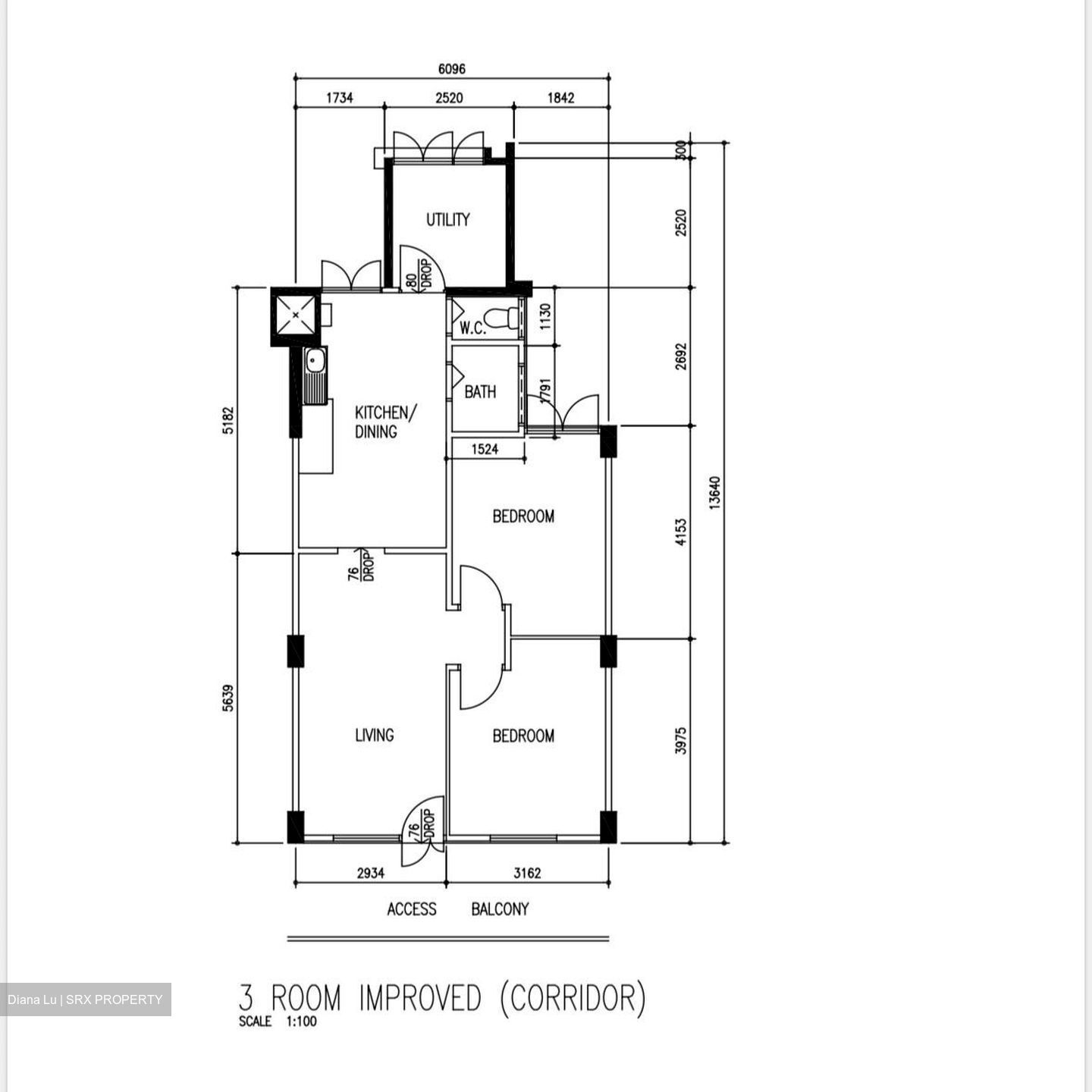 Blk 58 Marine Terrace Haven (Marine Parade), HDB 3 Rooms #579192851